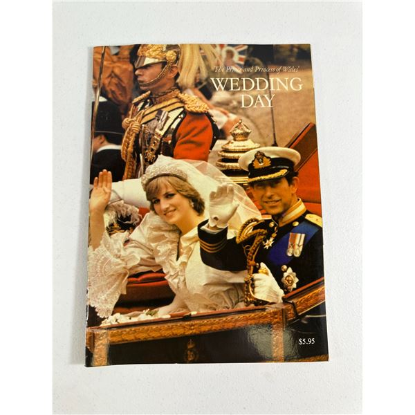 The Prince and Princess of Wales' Wedding Day   1981 Royal Wedding Souvenir Book