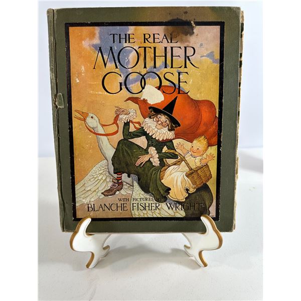 The Real Mother Goose   Illustrated by Blanche Fisher Wright