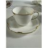 Image 8 : Five Teacup & Saucer Duos with Square Dessert Plate   Mixed Makers