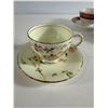 Image 3 : Six Assorted Teacup & Saucer Duos
