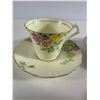 Image 3 : Six Assorted Vintage Teacup & Saucer Duos