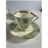 Image 7 : Six Assorted Vintage Teacup & Saucer Duos