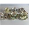 Image 9 : Six Assorted Vintage Teacup & Saucer Duos