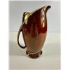 Image 1 : Copper Luster Tall Pitcher   Gilt Accents