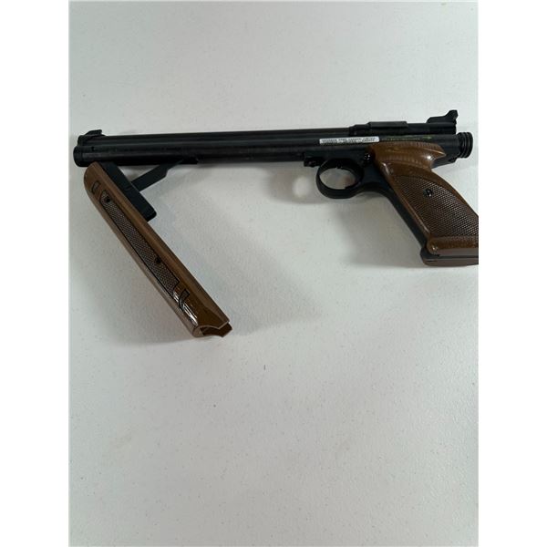Vintage Crosman .22 Caliber Air Pistol   Model 1300