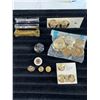 Image 1 : Assorted Military Buttons & Pins Collection   Including Women's War Work Badge