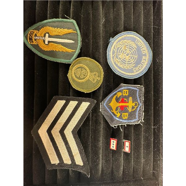 Collection of Canadian Military Rank & Service Patches