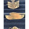 Image 4 : Lot of 3 Brass Military Cap Badges   Canada