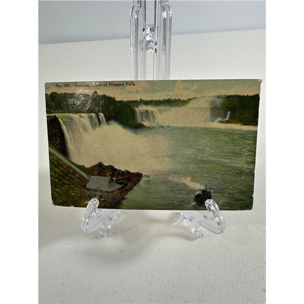 Antique Postcard   General View of Niagara Falls