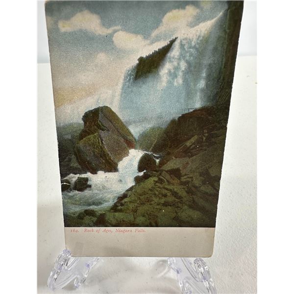 Antique Postcard   Rock of Ages, Niagara Falls
