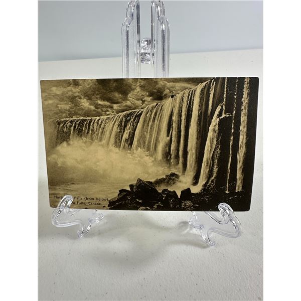 Antique Postcard   Horseshoe Falls (From Below), Niagara Falls, Canada