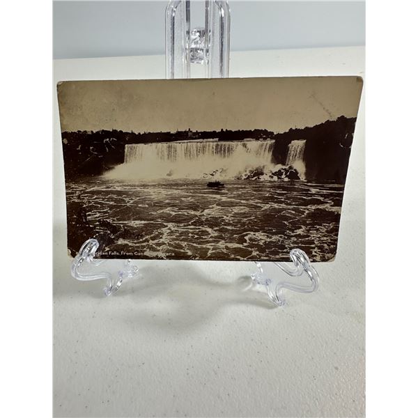Antique Postcard   American Falls from Canada, Niagara (Sepia)