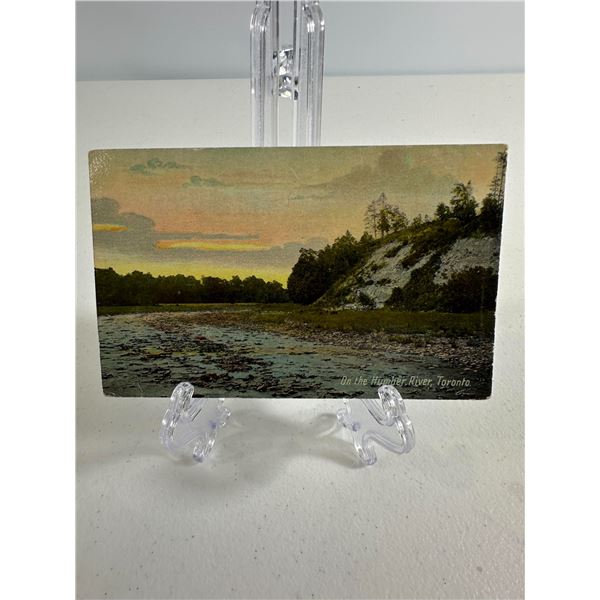 Antique Postcard   On the Humber River, Toronto