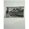 Image 1 : Vintage Real Photo Postcard   The Three Sisters, Banff, Alberta