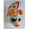 Image 6 : Vintage Hand-Painted Mexican Piggy Bank with Coins inside