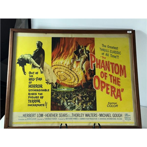 The Phantom of the Opera (1962 Hammer Horror Film Poster)