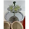 Image 7 : Lot of Vintage Barware and Kitchen Glass - With Cocktail Pump