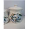 Image 9 : Blue Heart Pattern Kitchen Canister Set
