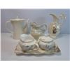 Image 1 : Elegant Cream and Floral Pitchers & Serving Pieces