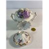 Image 13 : Vintage Hand-Painted Porcelain Tea Set