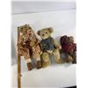 Image 5 : Trio of Collectible Teddy Bears