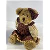 Image 5 : Set of Three Plaid Dressed Teddy Bears
