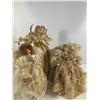 Image 4 : Lot of Three Victorian-Style Angel Dolls
