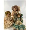 Image 1 : Tray Lot of Porcelain Dolls