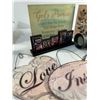 Image 3 : Inspirational Wall and Table Décor Lot