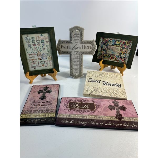 Inspirational Wall Art & Cross Décor Collection