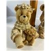 Image 4 : Teddy Bear Figurines & Wooden Rolling Pin