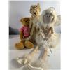 Image 1 : Plush & Decorative Bears with Angel Doll