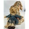 Image 1 : Primitive Rag Dolls and Bunny Group