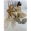 Image 1 : Porcelain Angel Dolls with Accessories
