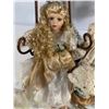 Image 3 : Porcelain Angel Dolls with Accessories