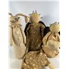 Image 2 : Primitive Cloth Angels and Bunny Trio
