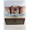 Set of Three Decorative Storage Trunks