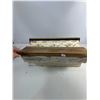 Image 3 : Distressed White & Wood Wall Shelf
