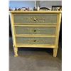Image 3 : Hand-Painted Three-Drawer Chest