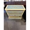 Image 5 : Hand-Painted Three-Drawer Chest
