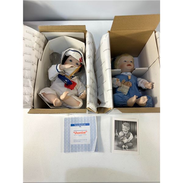 Ashton-Drake 'Justin' and 'Handyman' Dolls by Yolanda Bello