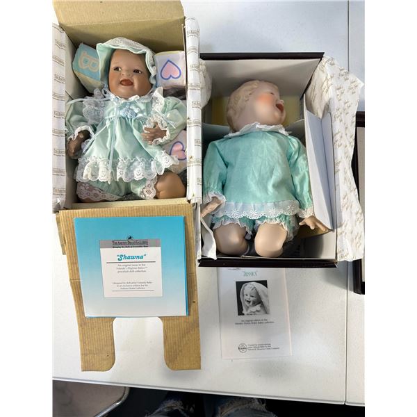 Ashton-Drake 'Shauna' and 'Jessica' Dolls by Yolanda Bello