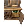 Image 3 : Matching Oak China Cabinet / Hutch