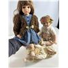 Image 1 : Mixed Artist Porcelain Dolls (Set of 3)