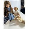 Image 2 : Mixed Artist Porcelain Dolls (Set of 3)