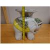 Image 15 : Ceramic Elephant Plant Stand w/ Maker's Tag 16" x 14"H