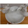 Image 10 : Ceramic Bird Bath (broken) 16" Dia, 12"H