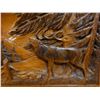 Image 2 : Carved Wooden Deer Wall Hanging 16" x 12"