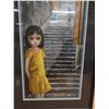 Image 8 : Girl on Stairs Artwork by Keane, Framed 20" x 35"