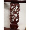 Image 3 : Carved Wooden Chinese Corner Chair 21" x 20" x 33"H